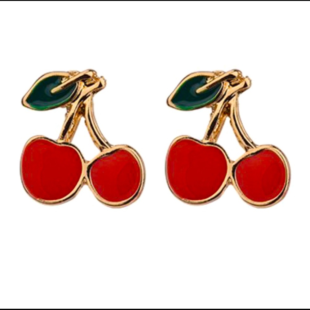 Designer fashion Cherry earrings